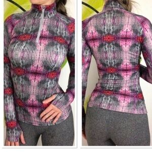 Nike Pro Combat Dri-fit training top with all over print Size medium